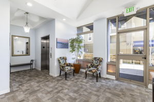 Easy elevator access to your condo