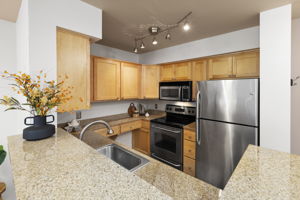 Efficient, well-designed kitchen