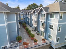 View of the courtyard
