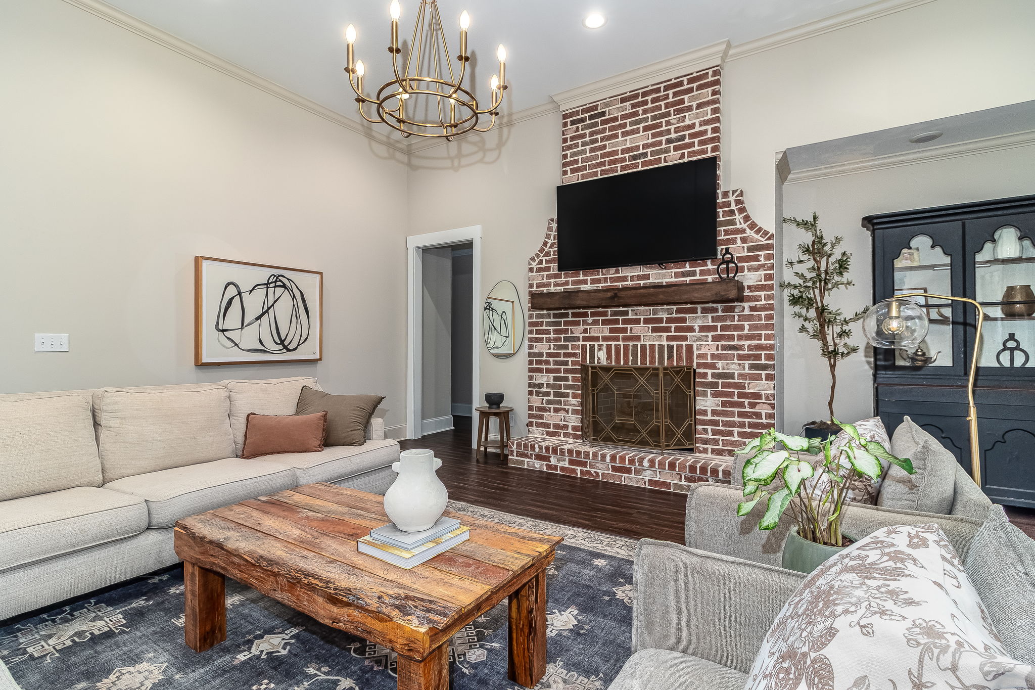 Living Room Fireplace