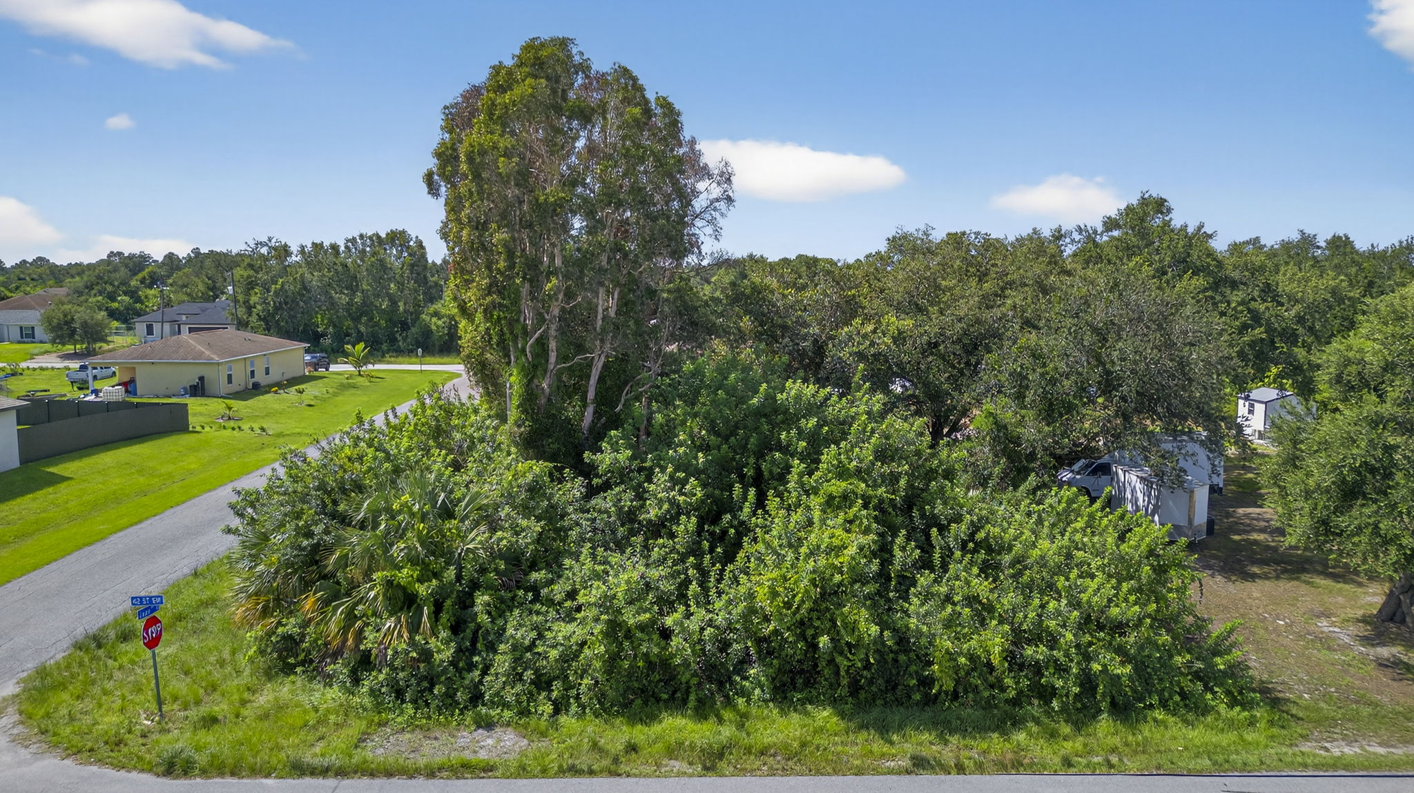 Aerial Front Exterior 1