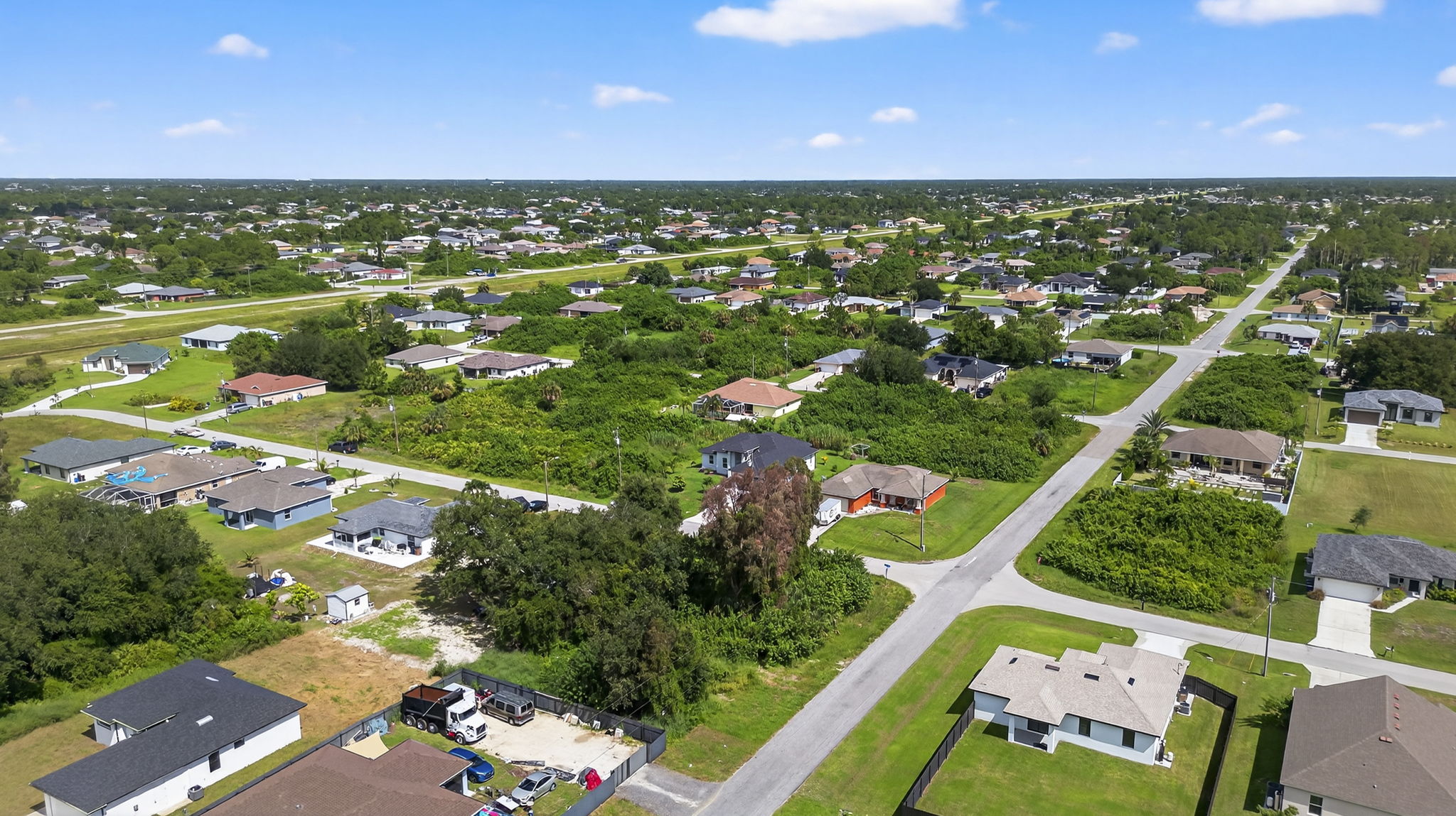 Aerial Front Exterior 2