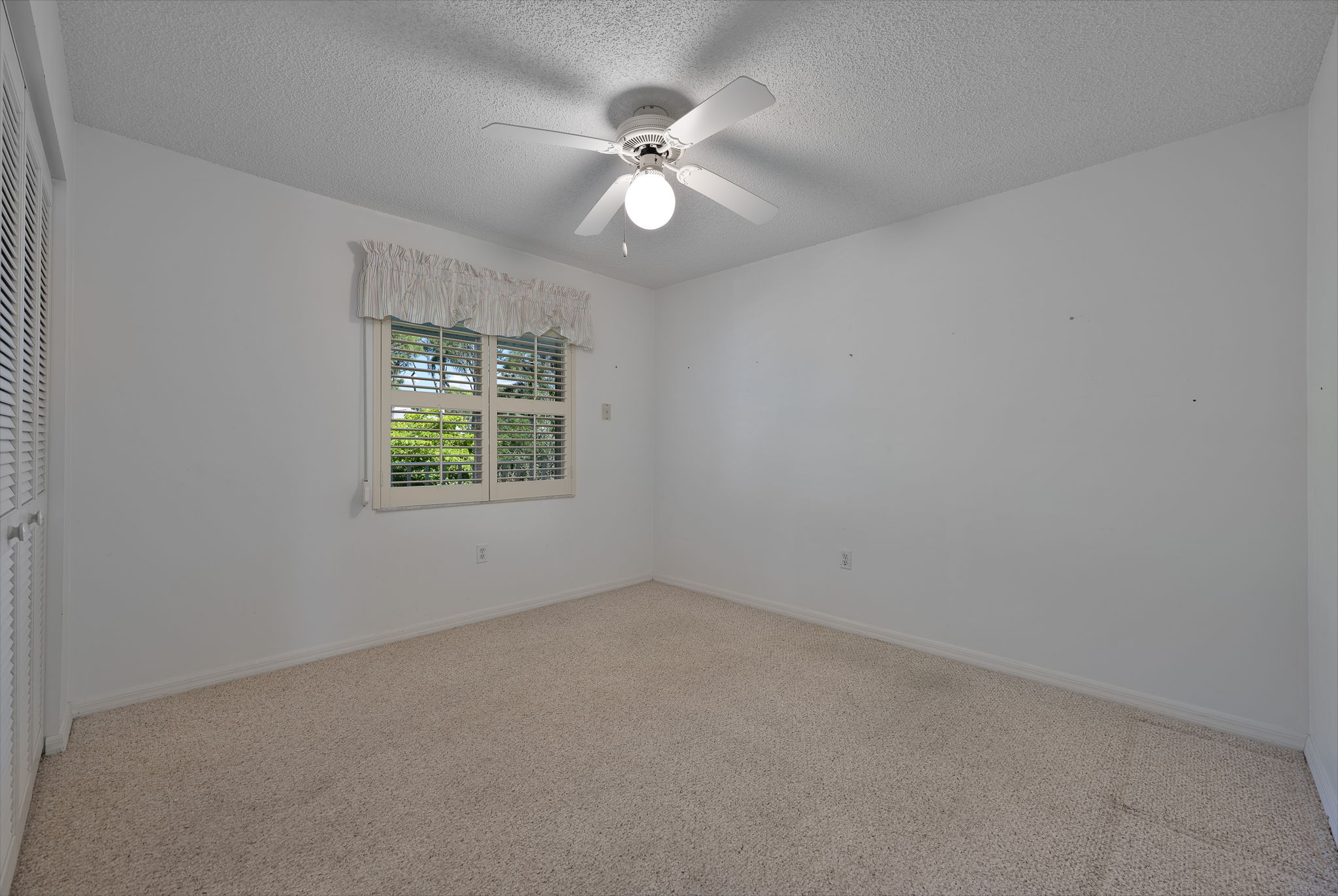 Second Bedroom with Plantation Shutters