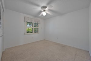 Second Bedroom with Plantation Shutters