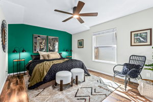 Amazing primary bedroom with walk-in closet and the most amazing en-suite bathroom!