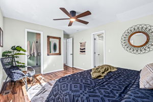 Amazing primary bedroom with walk-in closet and the most amazing en-suite bathroom!