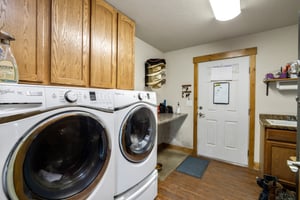 9 x 8 Laundry Room with Utility sink ~ Washer and Dryer are not included