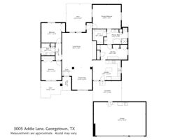 Floorplan with Garage