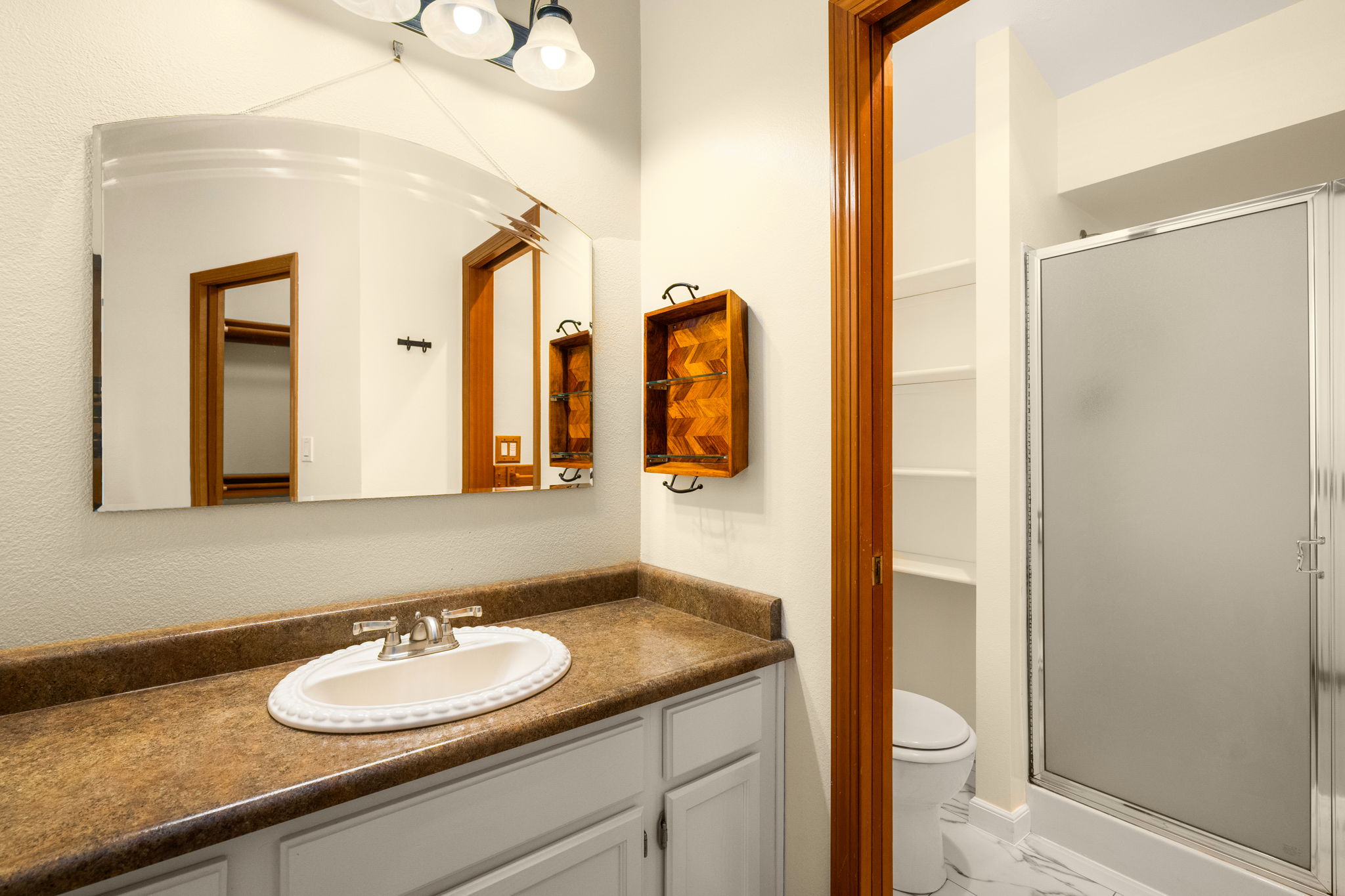 Primary Suite Attached Bathroom - Upper Level