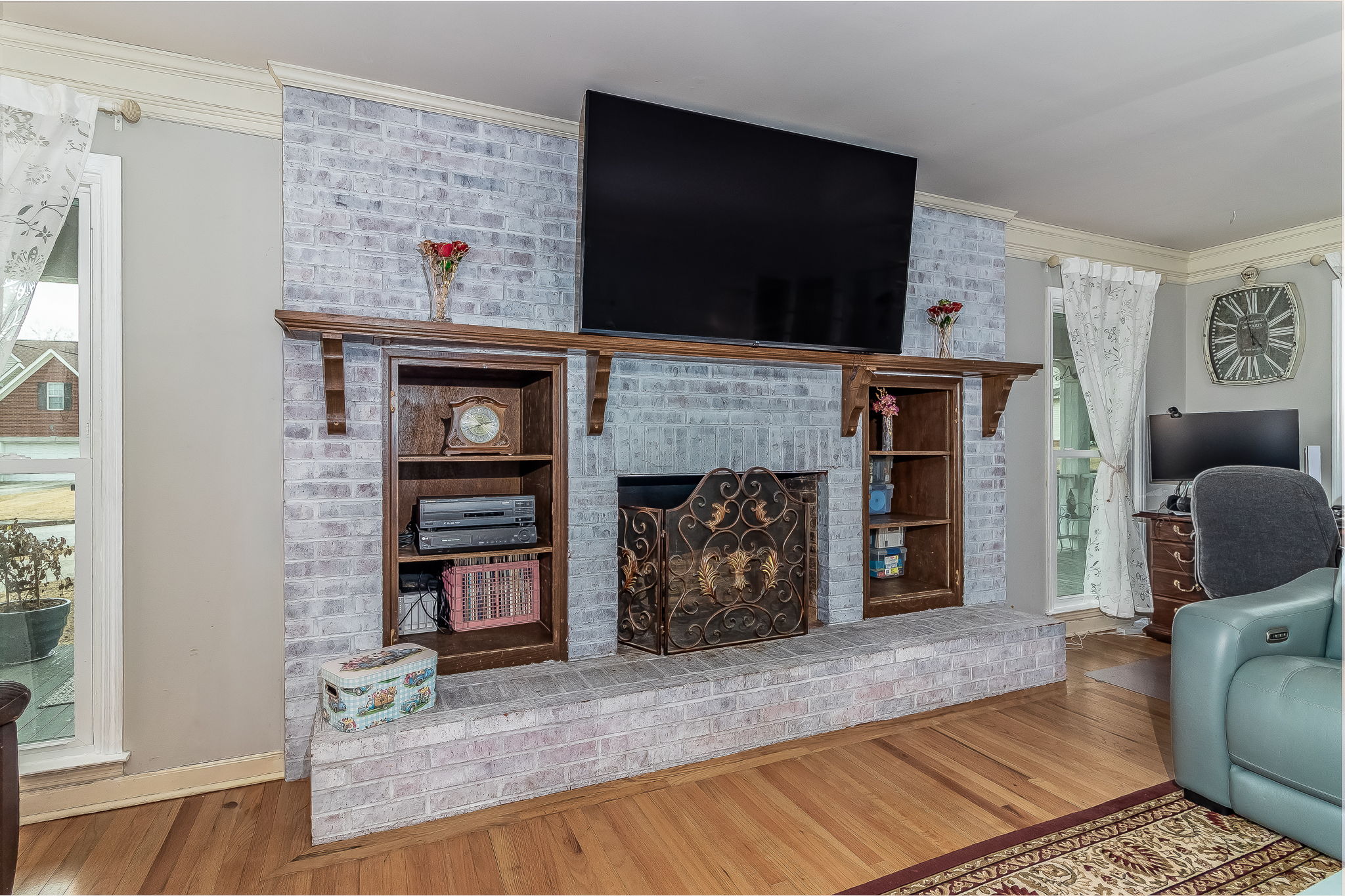 Living Room Fireplace