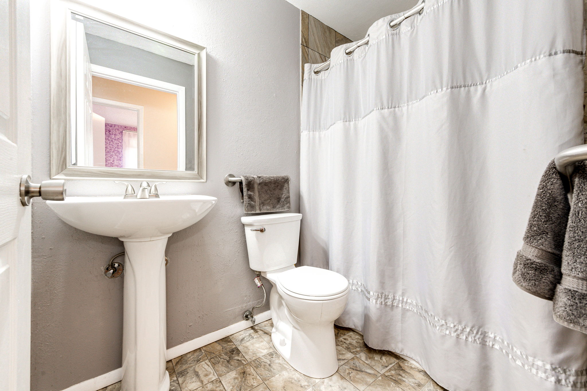 Main floor bathroom