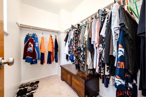 Main floor Bedroom 1 walk-in closet