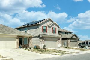 front of Home/Solar Panels