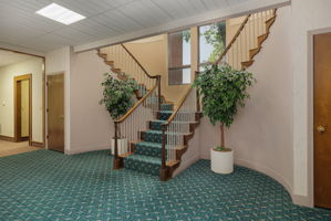 Lower Level (bathroom and stairs)