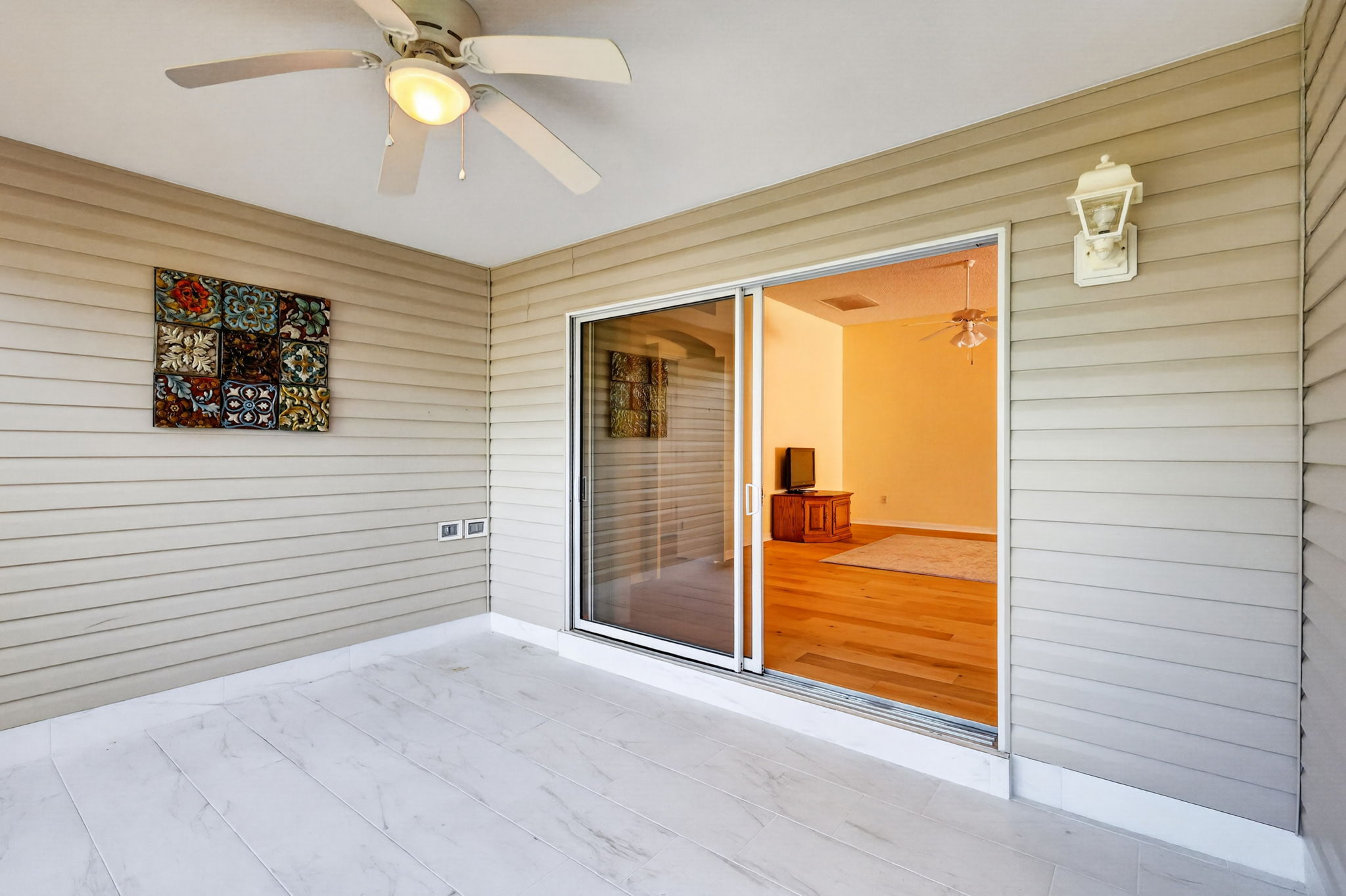 Glass-Enclosed Lanai