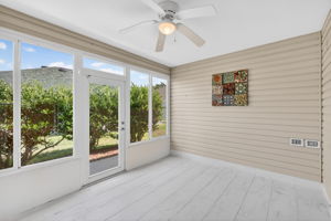 Glass-Enclosed Lanai