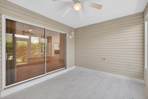 Glass-Enclosed Lanai
