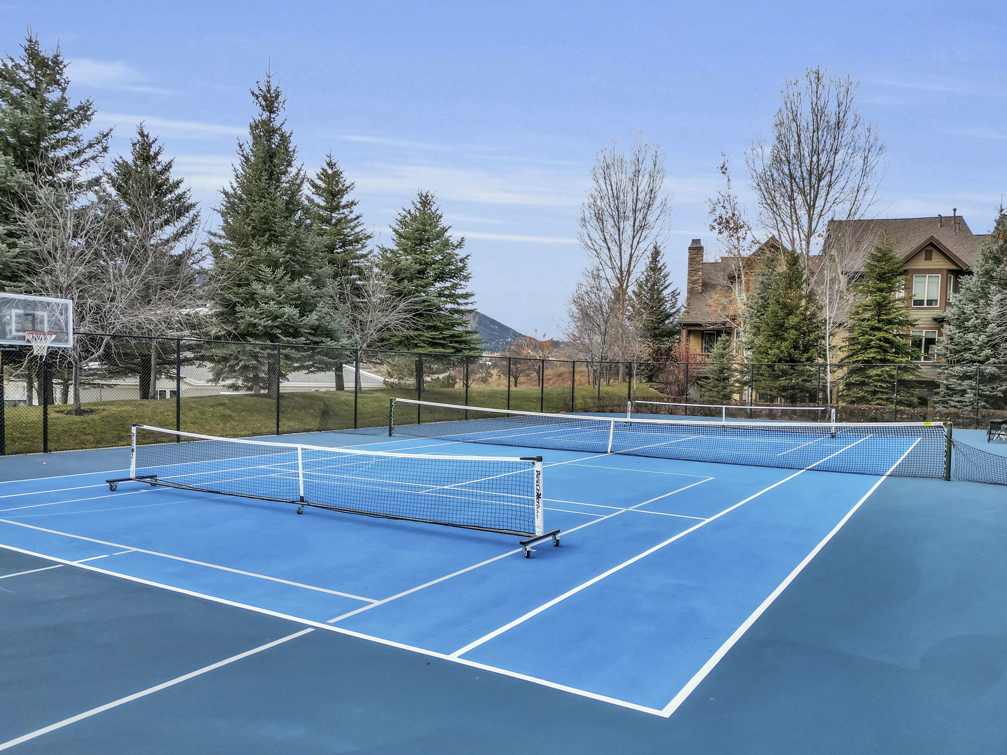 Private community Pickle Ball Courts