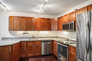 Granite Counters & Stainless Steel