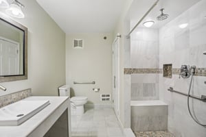 Primary Bath with walk in shower