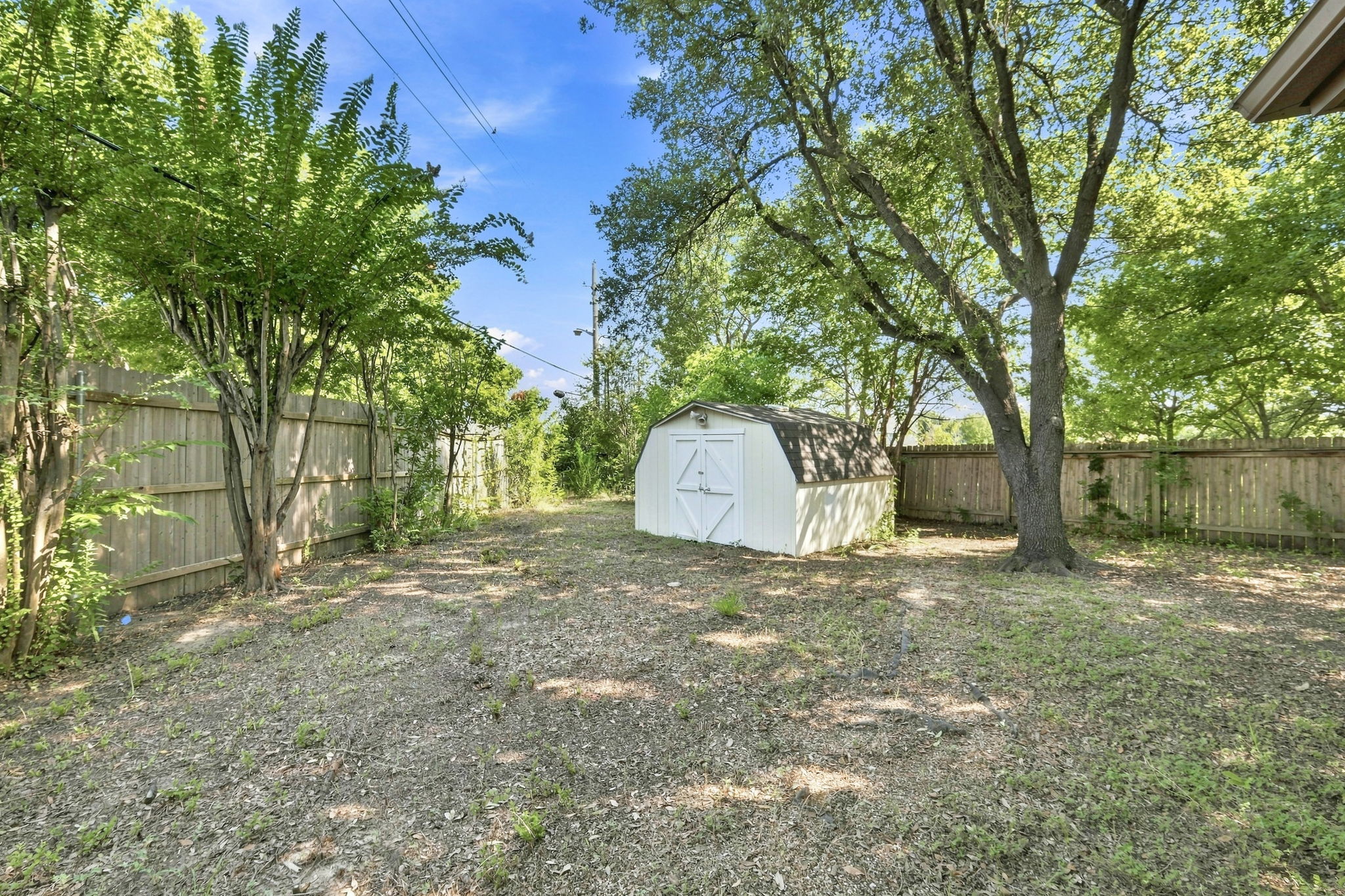 Outbuilding in Back Yard
