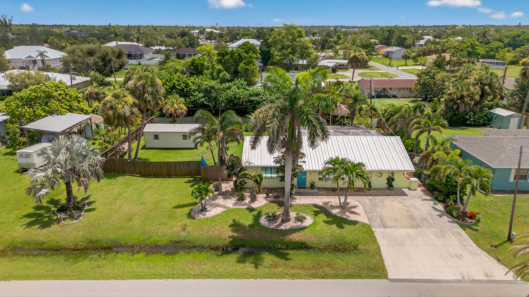 Aerial Front Exterior 1