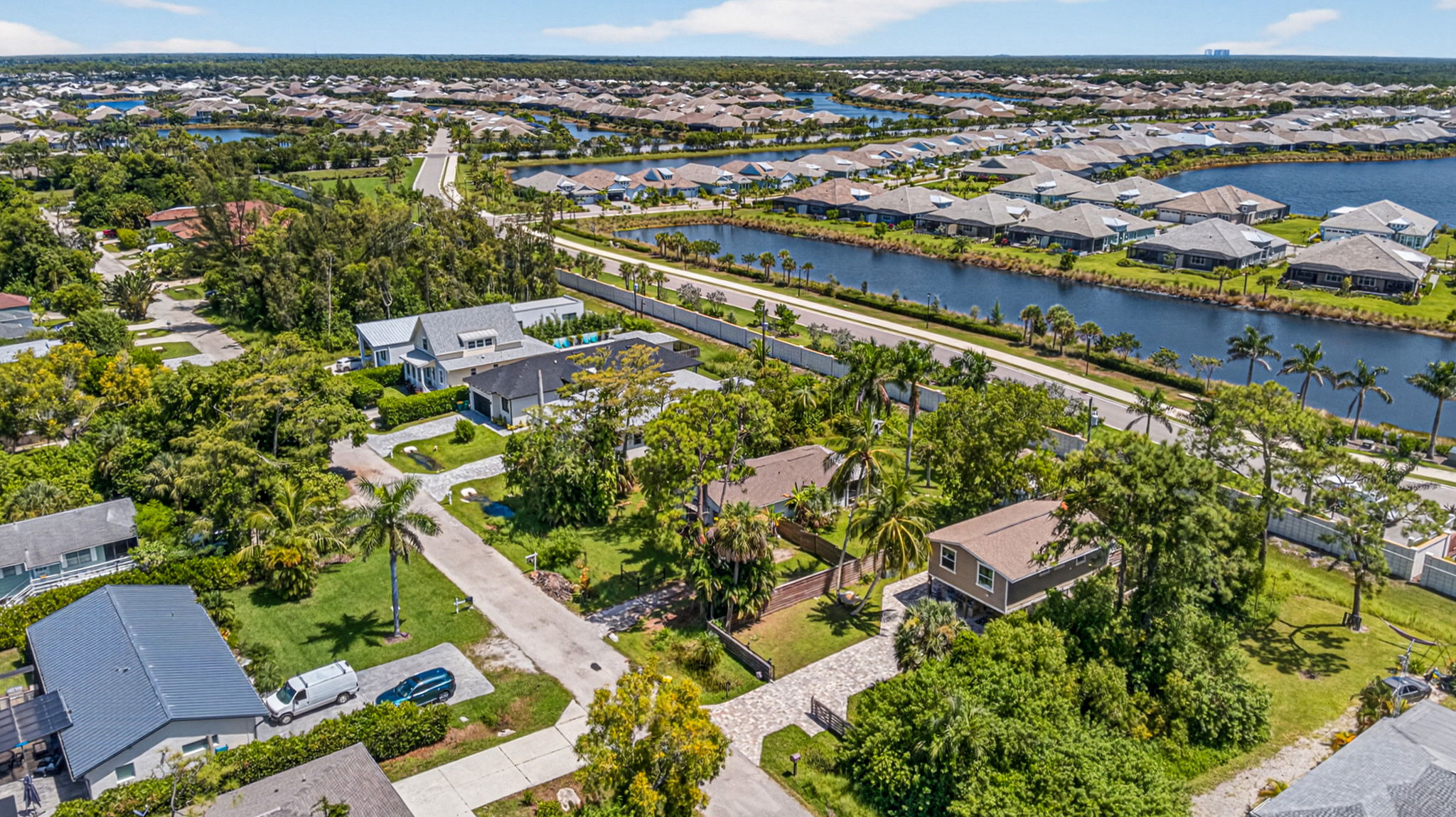 Aerial Front Exterior 2