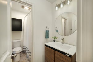 Pass Through Bathroom