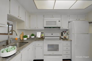 All white kitchen