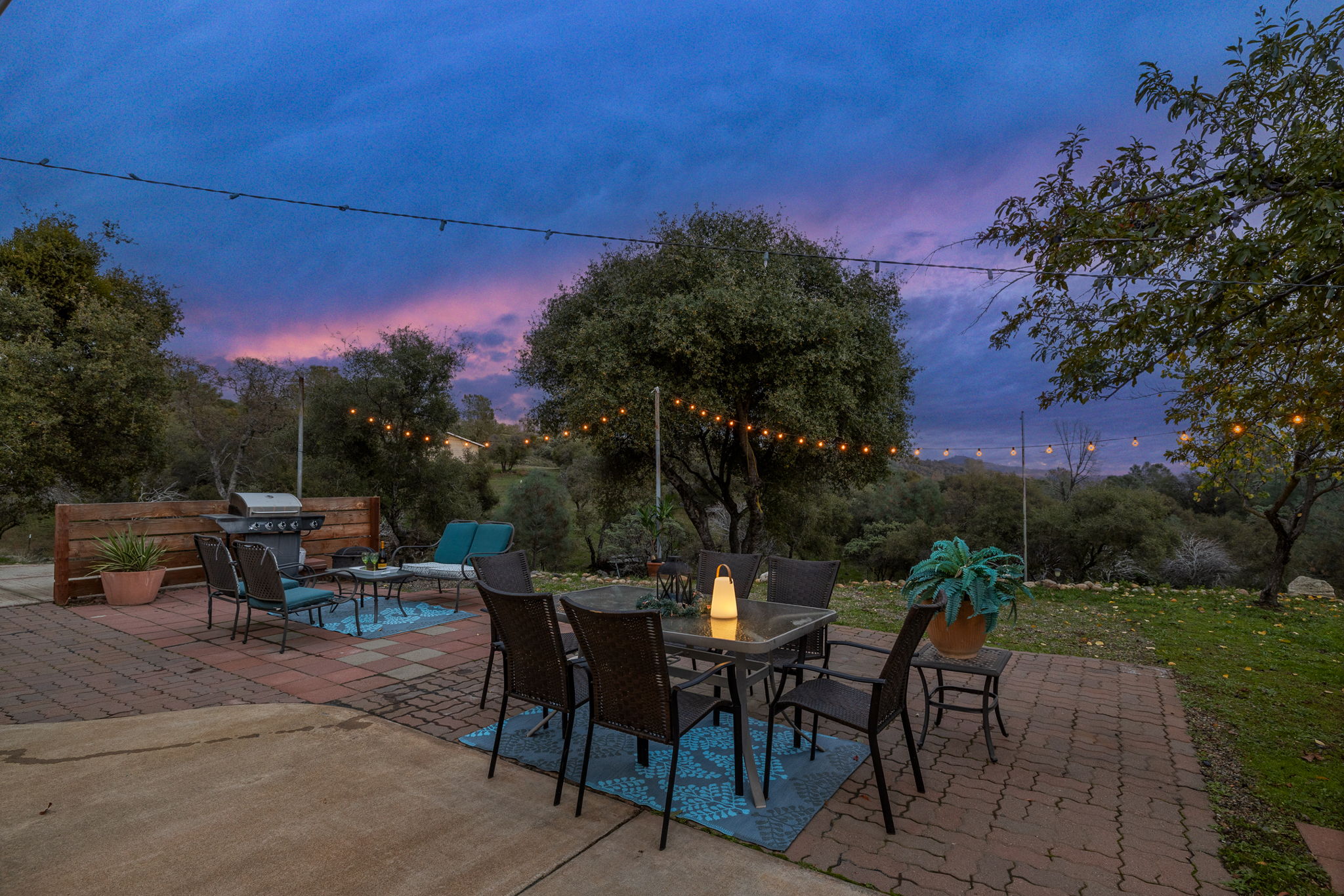 back patio with Views!
