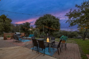 back patio with Views!