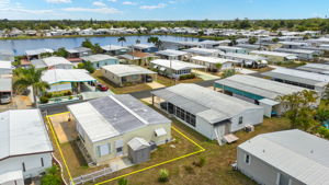 Aerial Rear Exterior - lot line