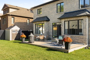 patio and house view