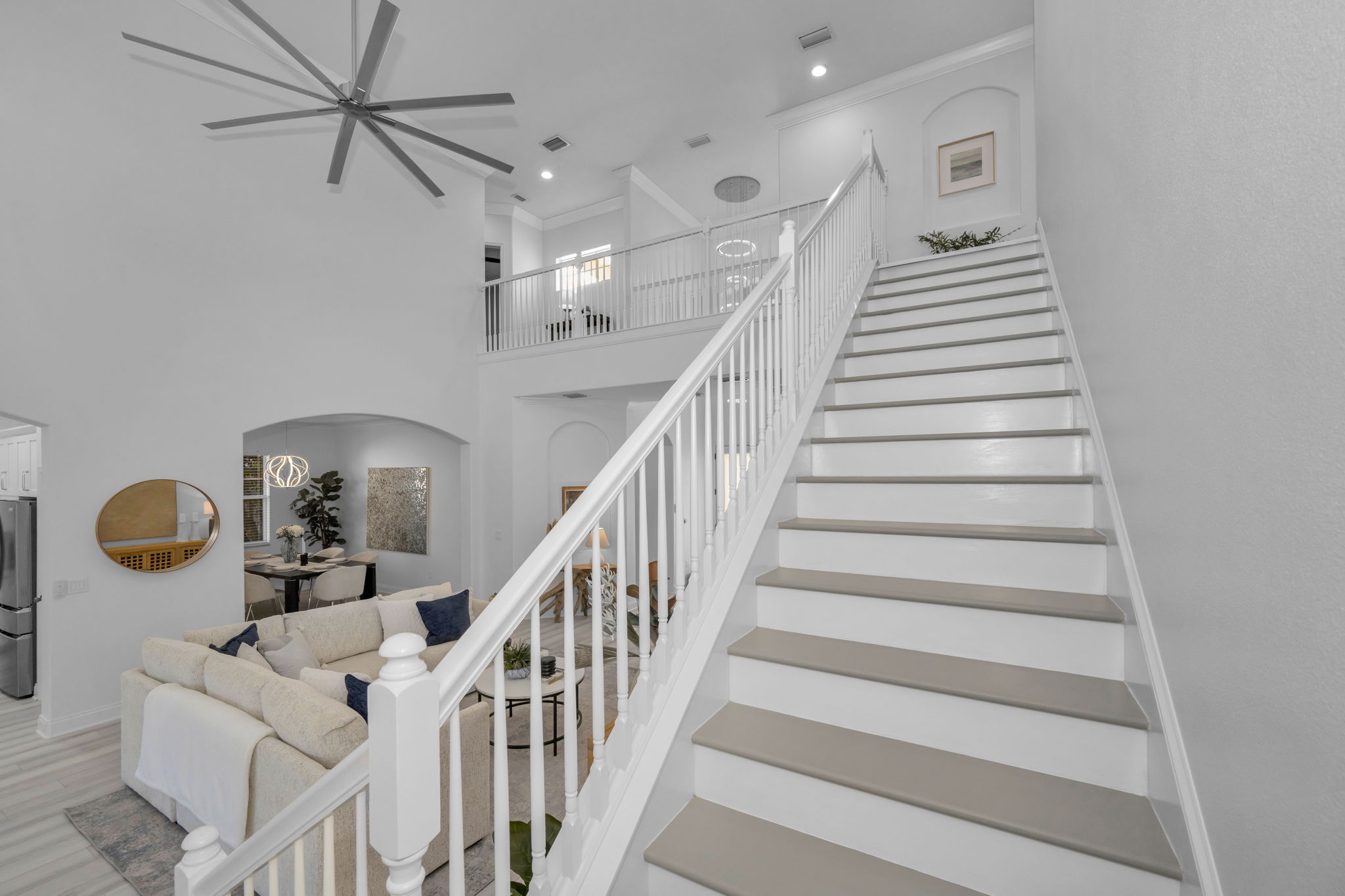 Lower Level Stair Landing 1