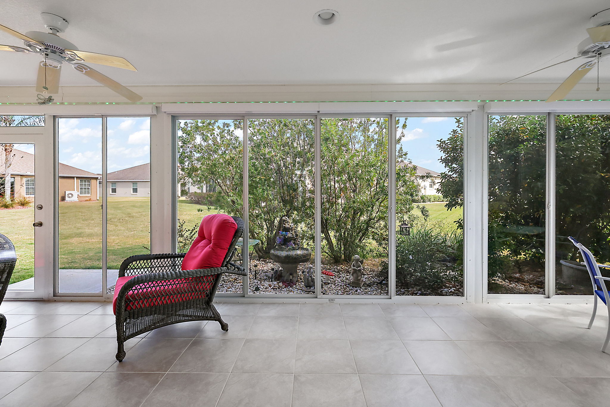 Glass-Enclosed Lanai