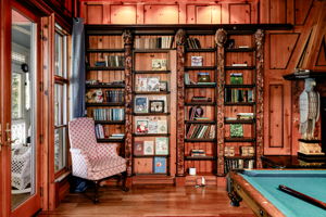 Reading Room Hidden Powder Room