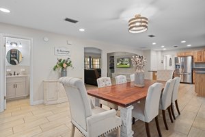 Large Dining area