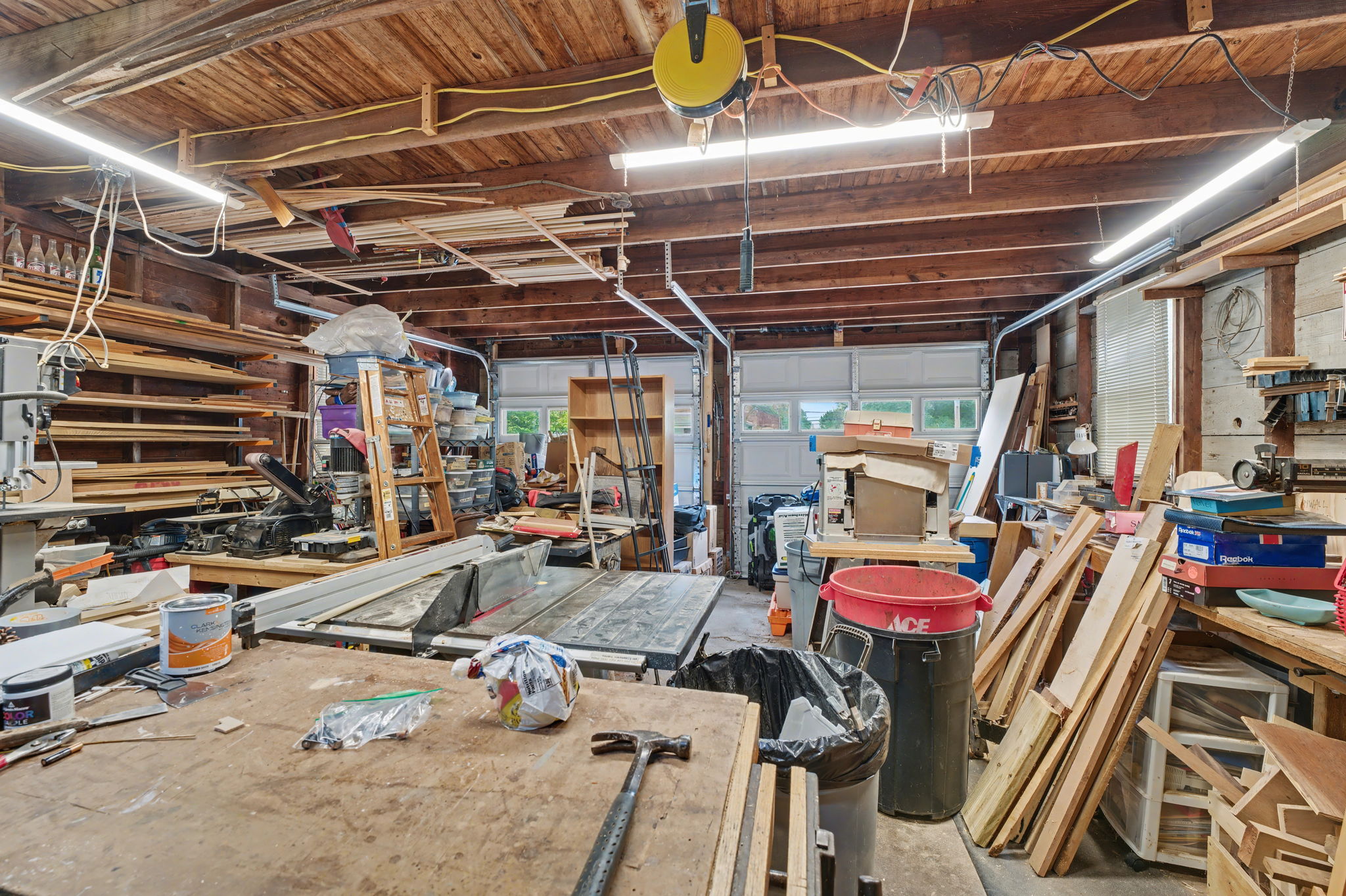 Garage interior