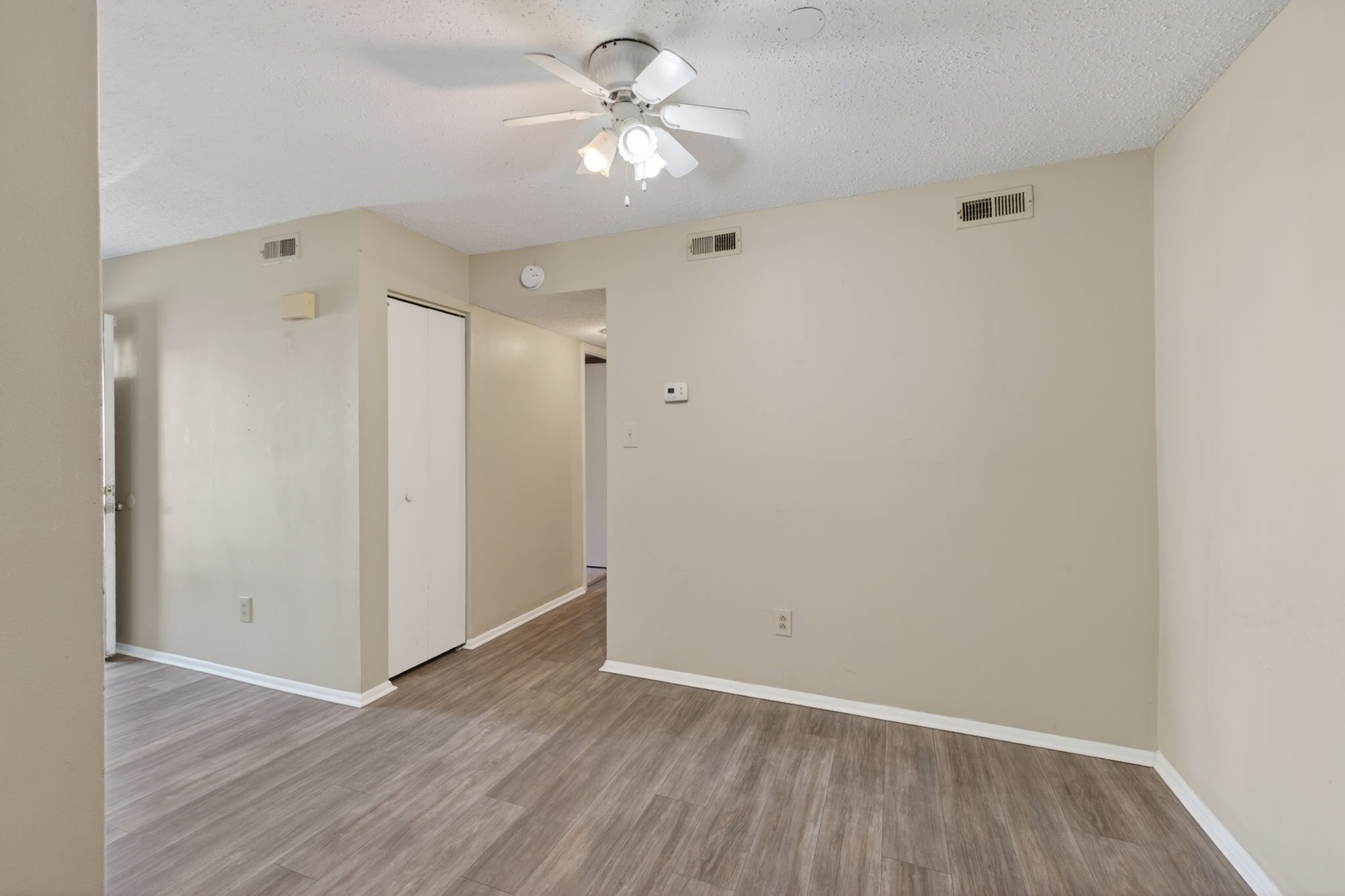 Casual dining space.