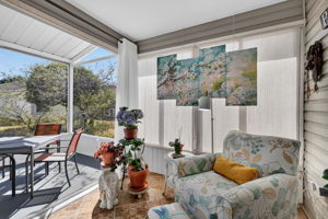 Enclosed Lanai with Extended Screened Lanai