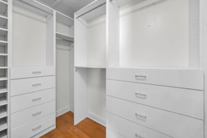 Master Bedroom Walk-in Closet