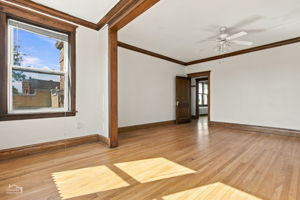 Third floor living room