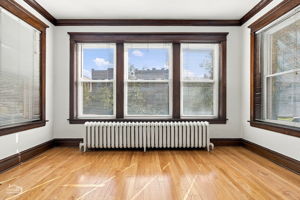First floor sunroom, so much natural light!