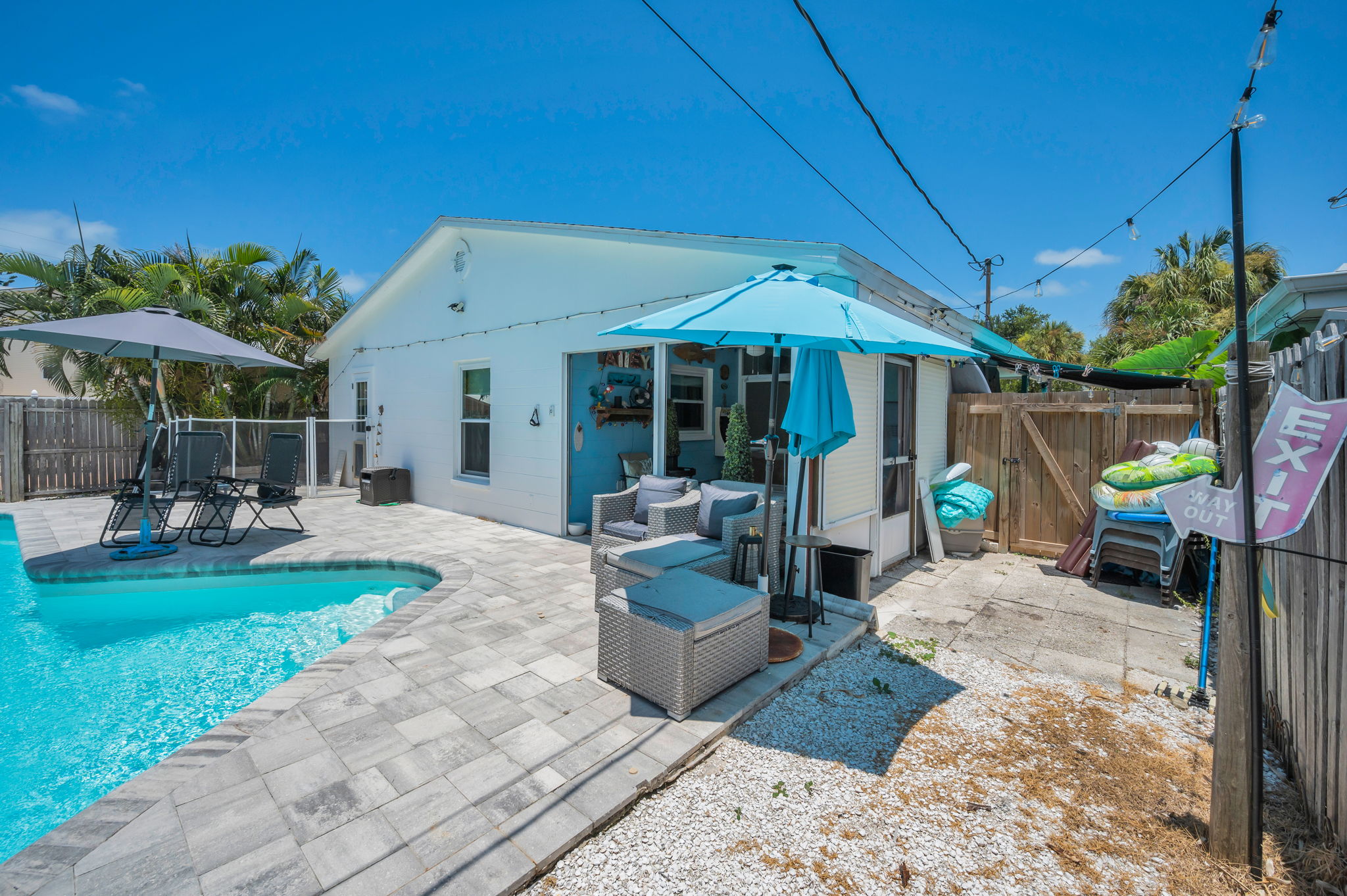 Patio and Pool