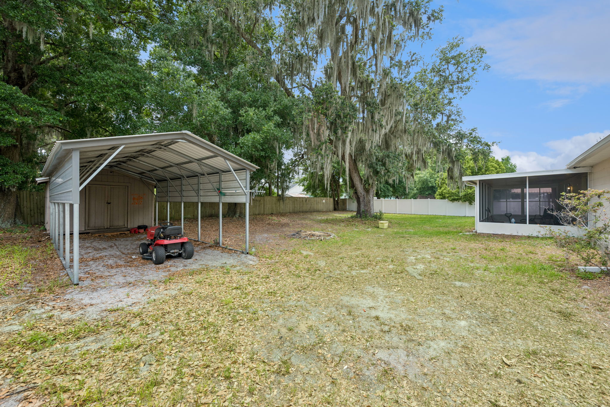 Shed and Carport