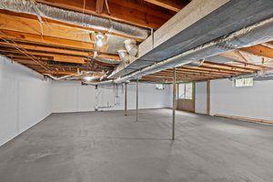Large Unfinished Basement