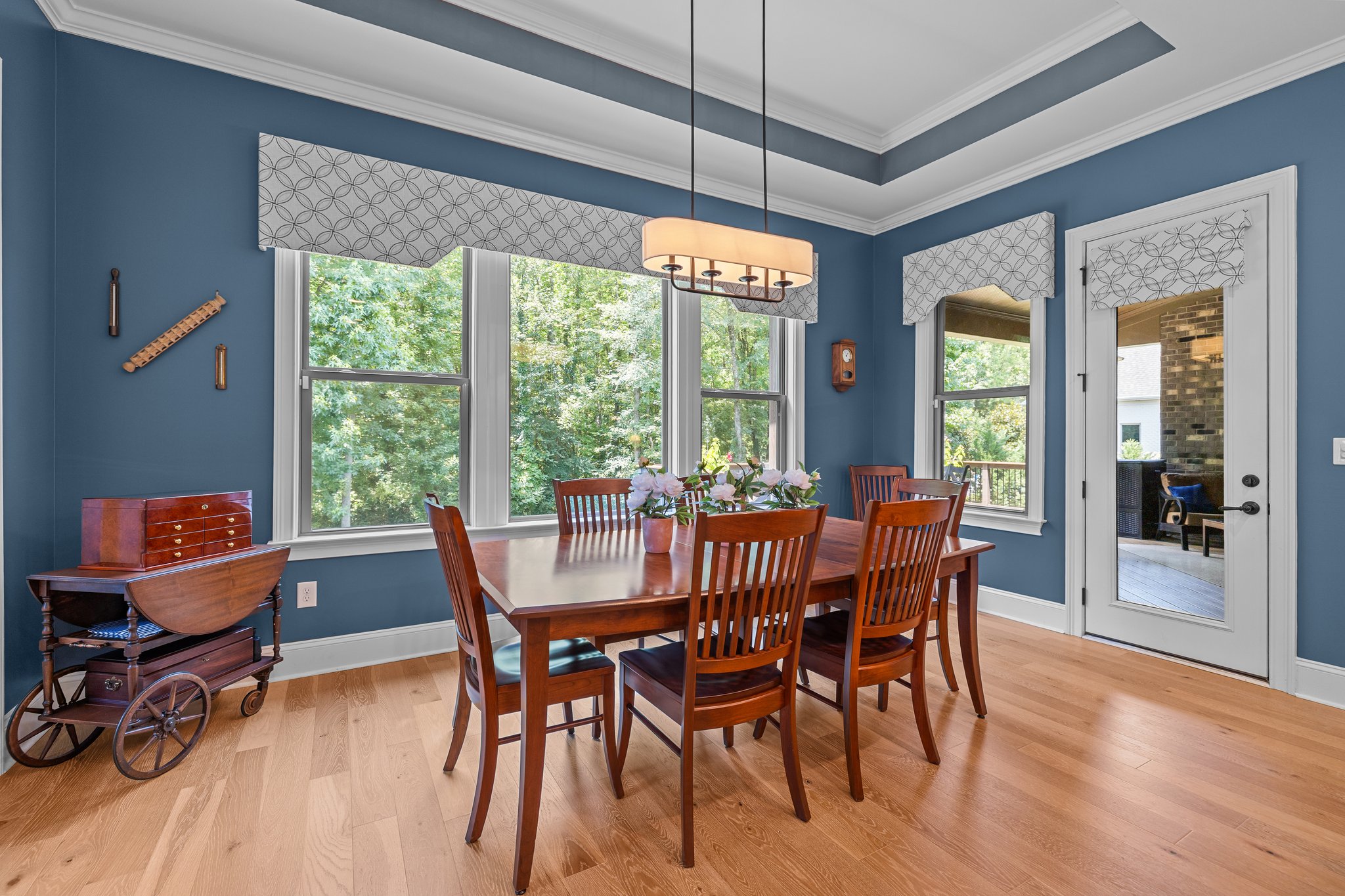 Everyday Dining Area Leads to Deck