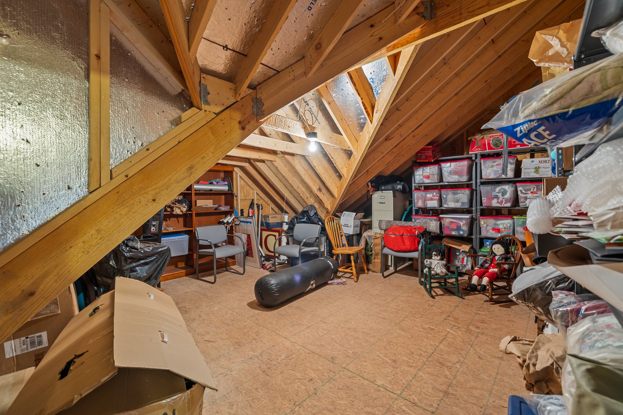 Walk-in Attic (408 sq. ft.)