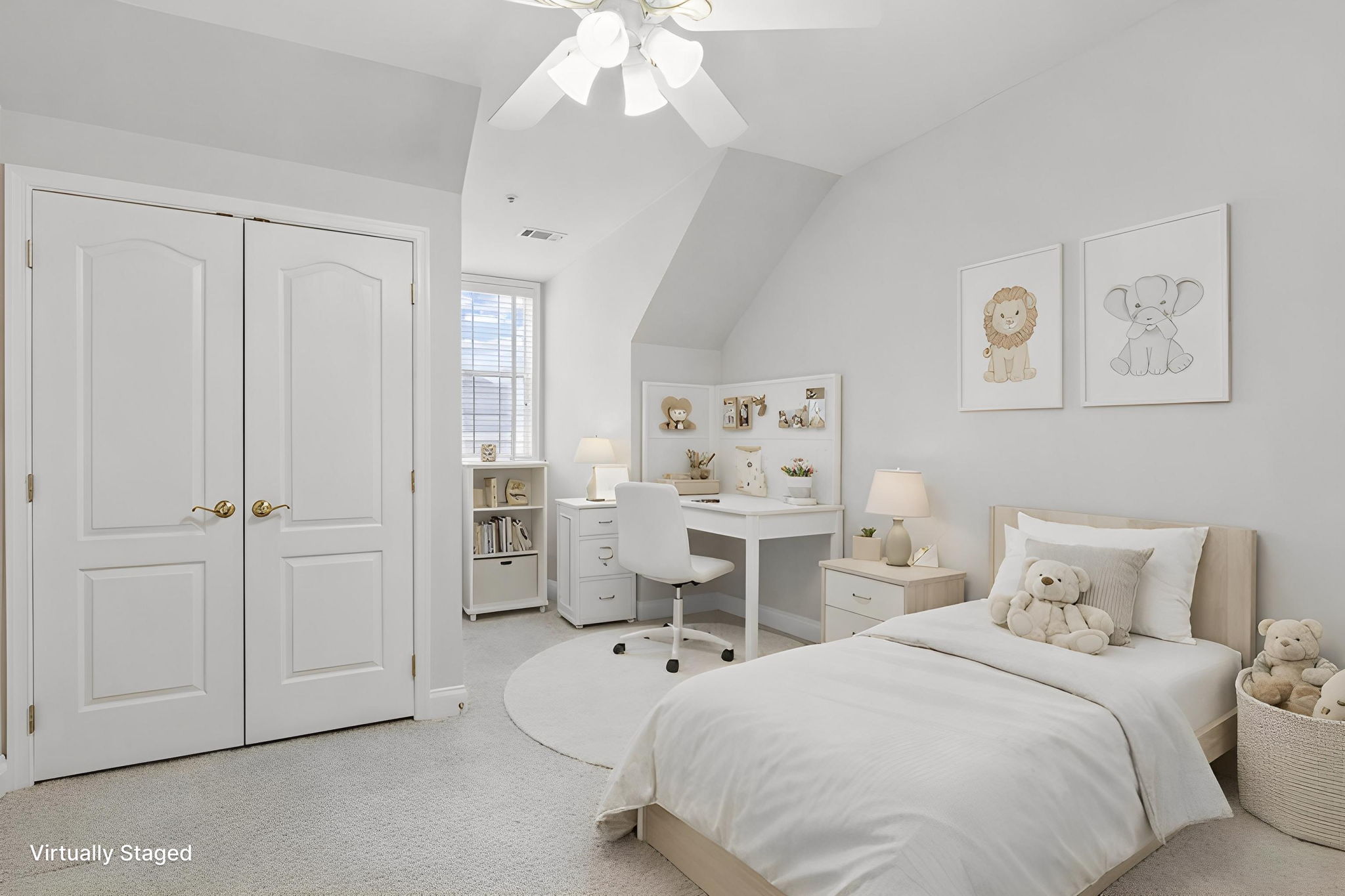 Upper Level Bedroom #3 (Shown as Kids Room)