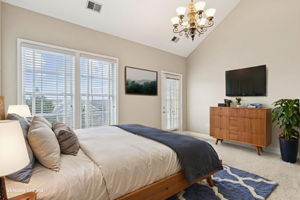 Main Level Primary Bedroom Suite